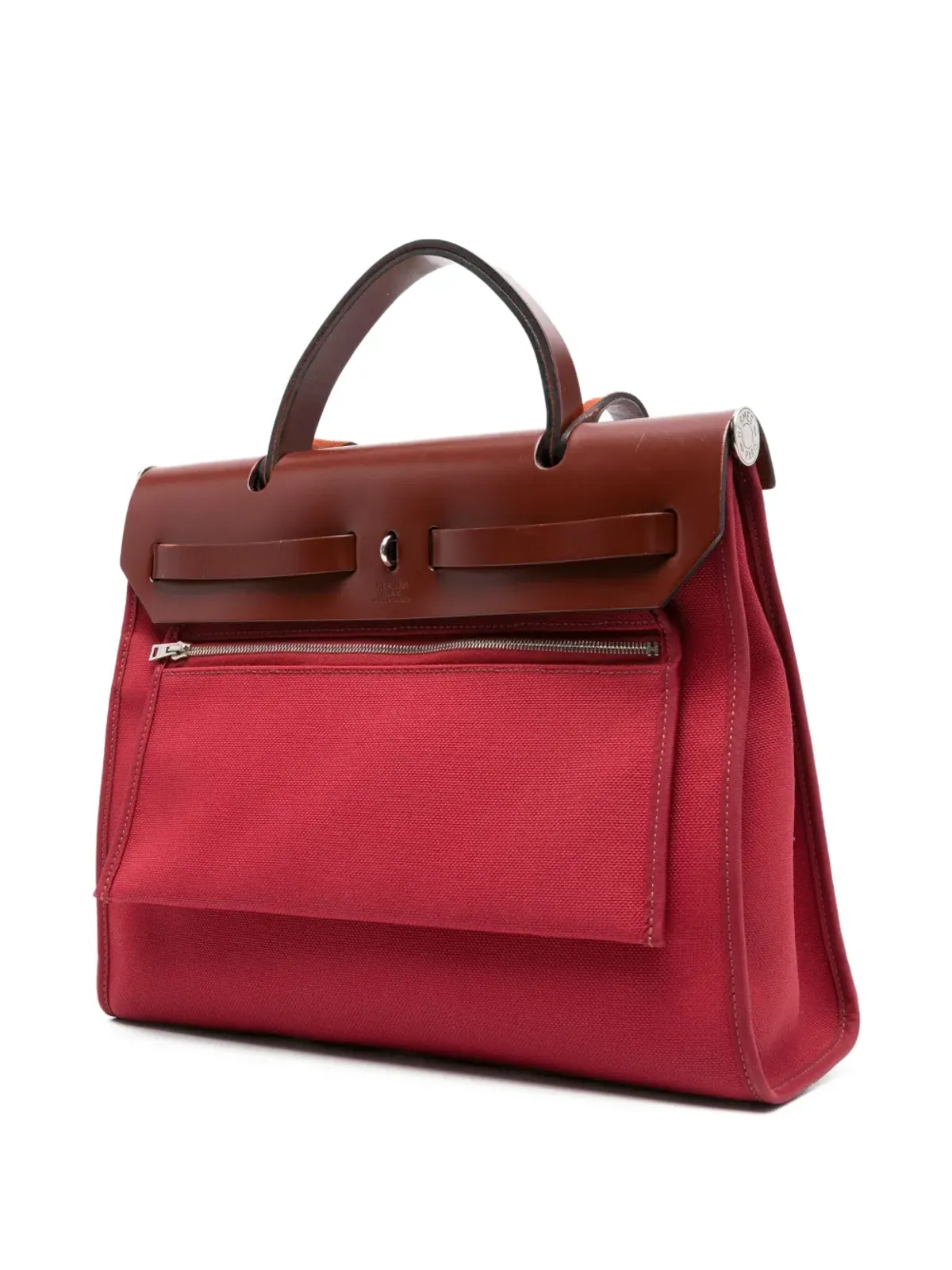 Hermès Pre-Owned Herbag ハンドバッグ - 画像3