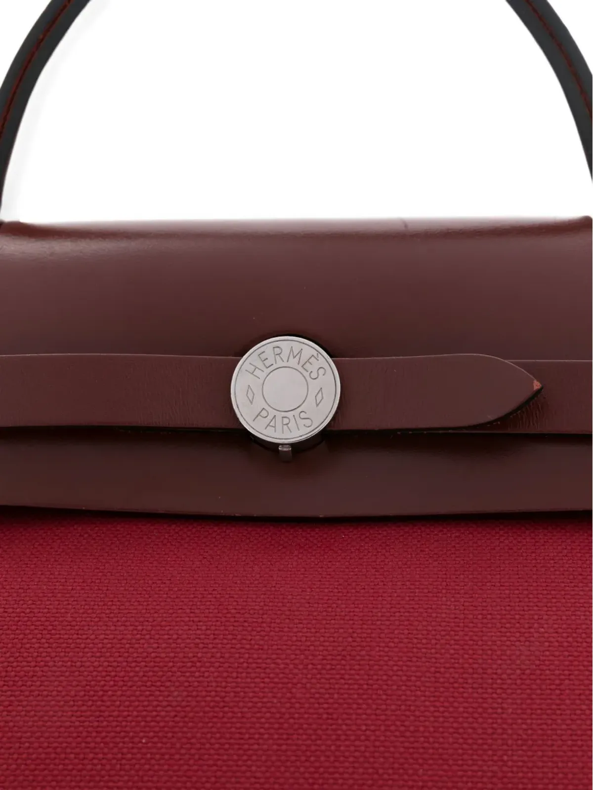 Hermès Pre-Owned Herbag ハンドバッグ - 画像4