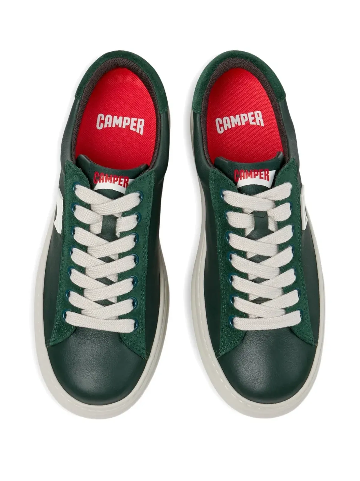 Camper ランナー4 レザー・スエード スニーカー - 画像3