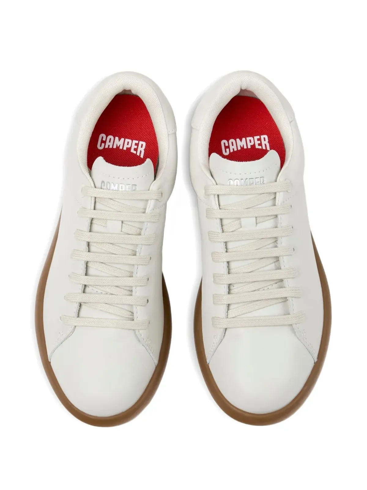 Camper レザー レースアップ トレーナー - 画像4