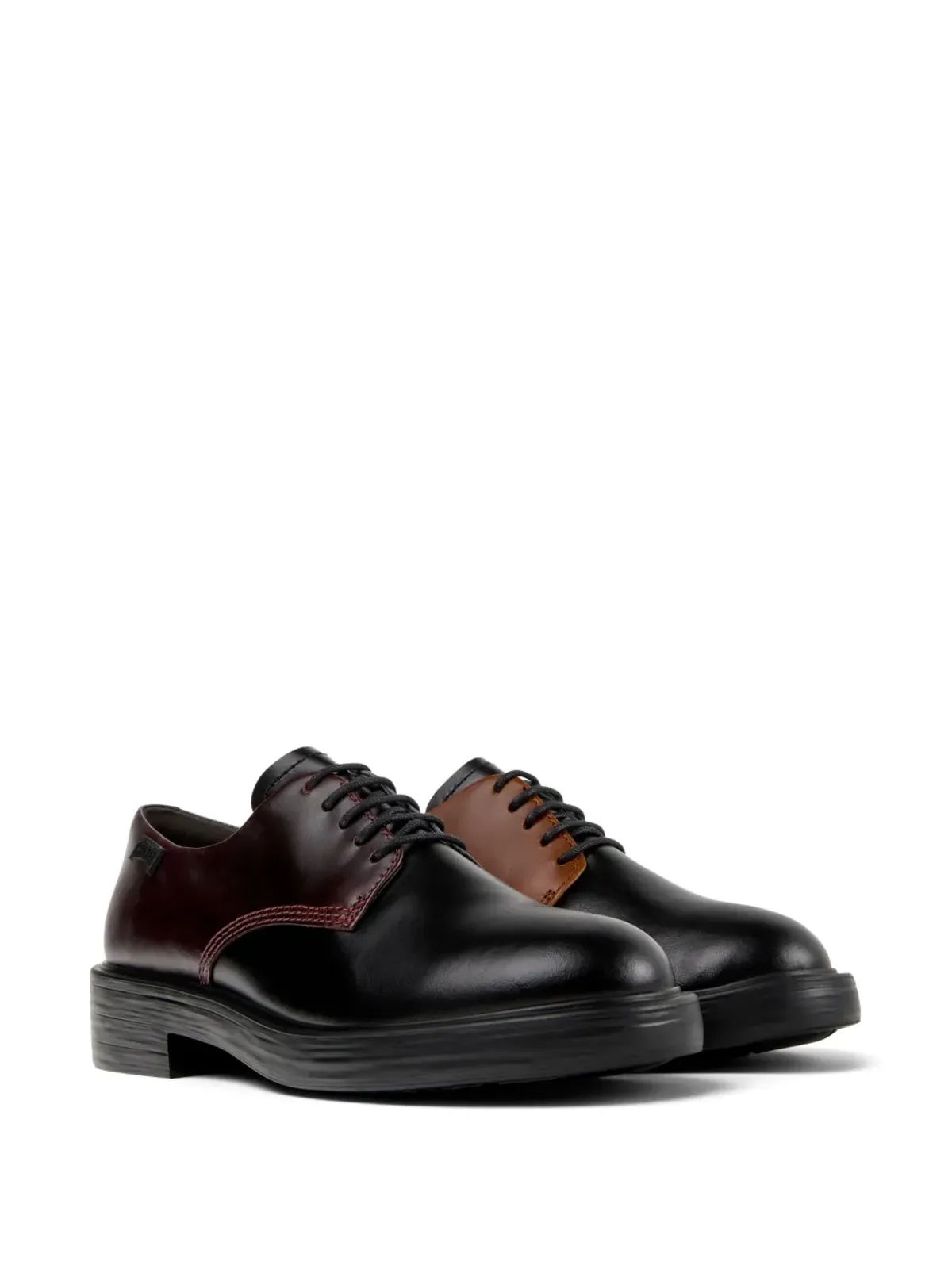 Camper Dean Twins leather derby shoes - Black - 画像2