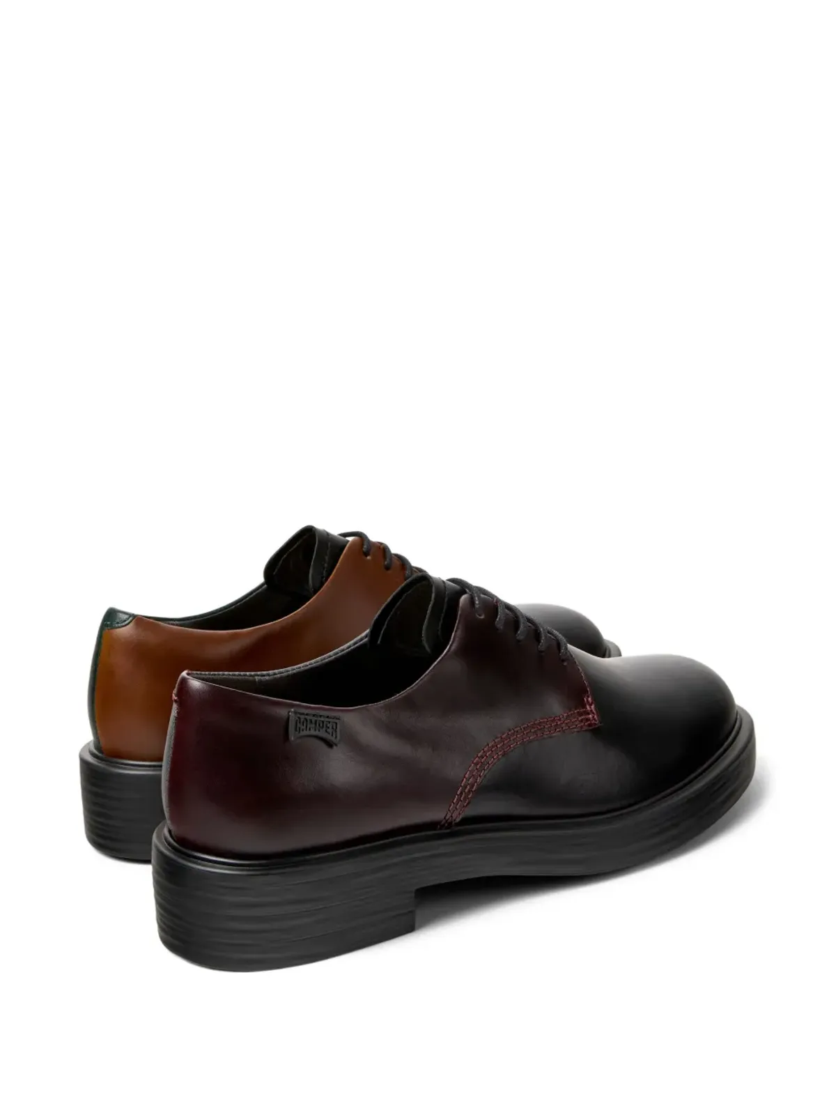Camper Dean Twins leather derby shoes - Black - 画像3