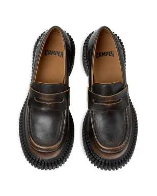 Camper Pix London レザー ペニーローファー - サムネイル4