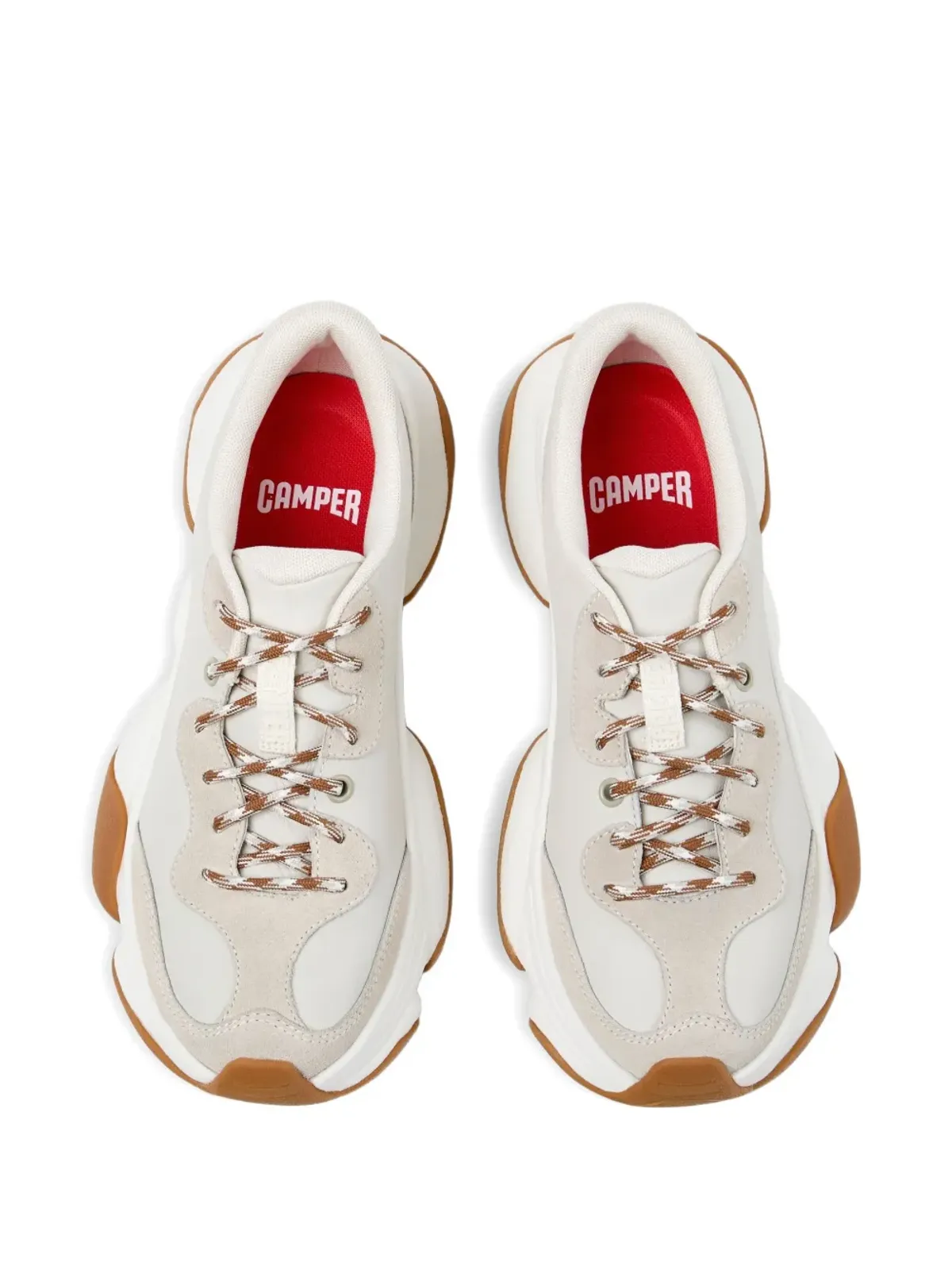 Camper Karst 2 レザー レースアップ トレーナー - White - 画像3
