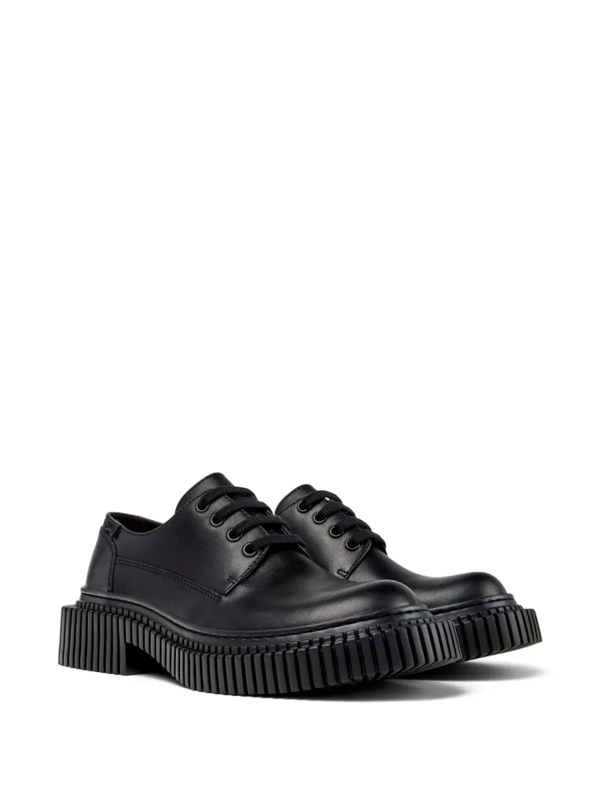 Camper Pix Berlin lace-up platform derby shoes - Black - 画像2