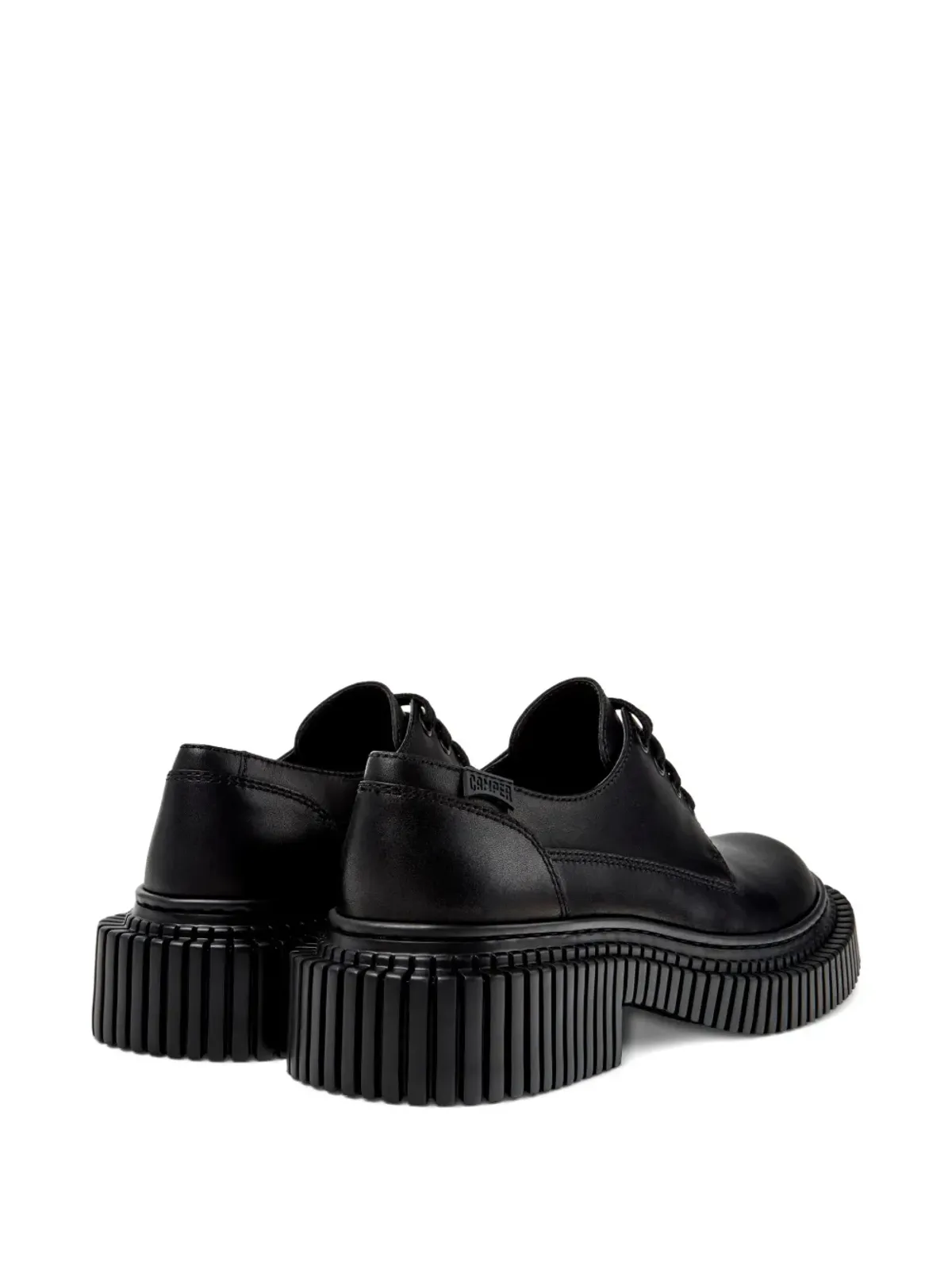 Camper Pix Berlin lace-up platform derby shoes - Black - 画像3
