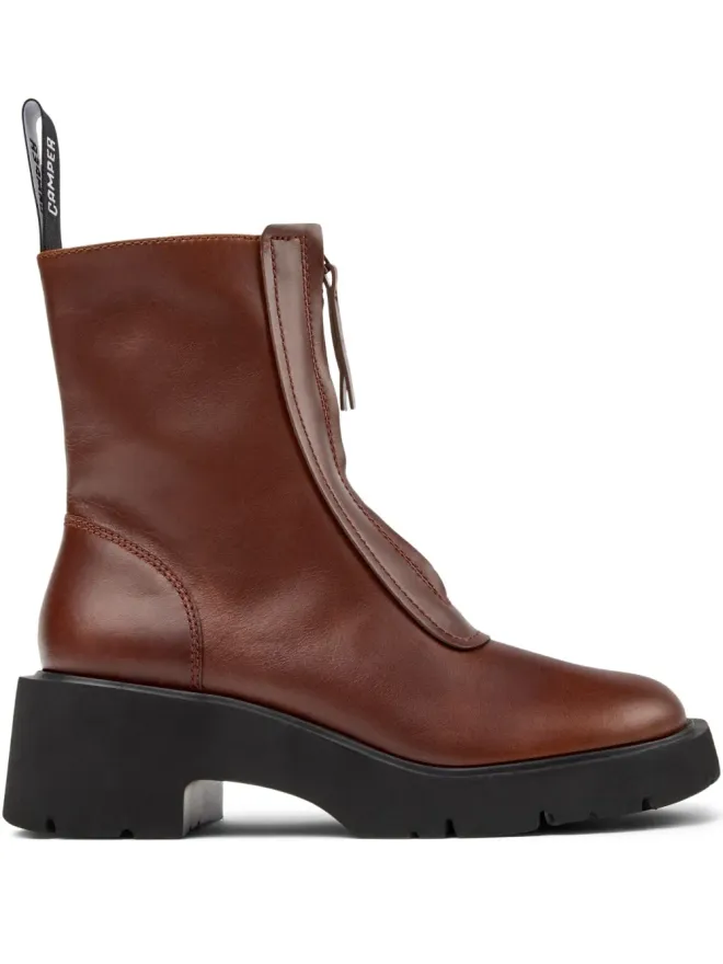 Camper Camper Milah ジップフロント プラットフォームブーツの商品画像
