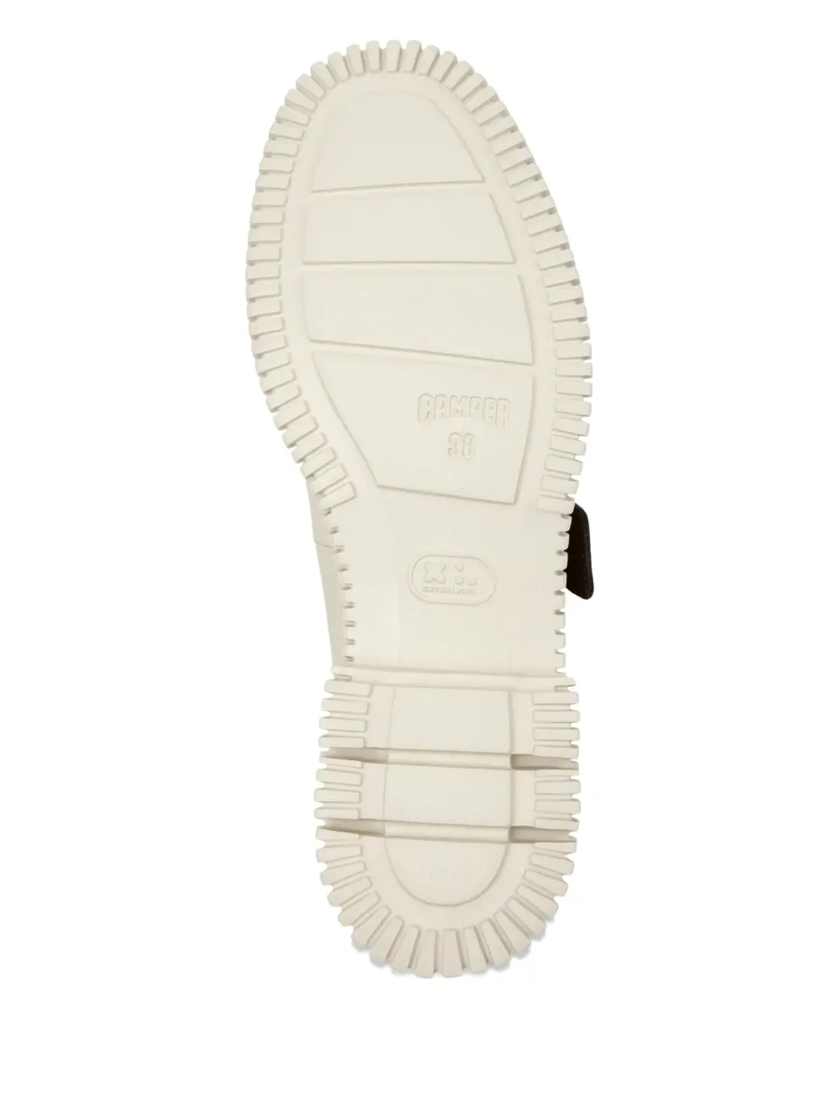 Camper Pix バックルレザー バレエフラット - ブラック - 画像4