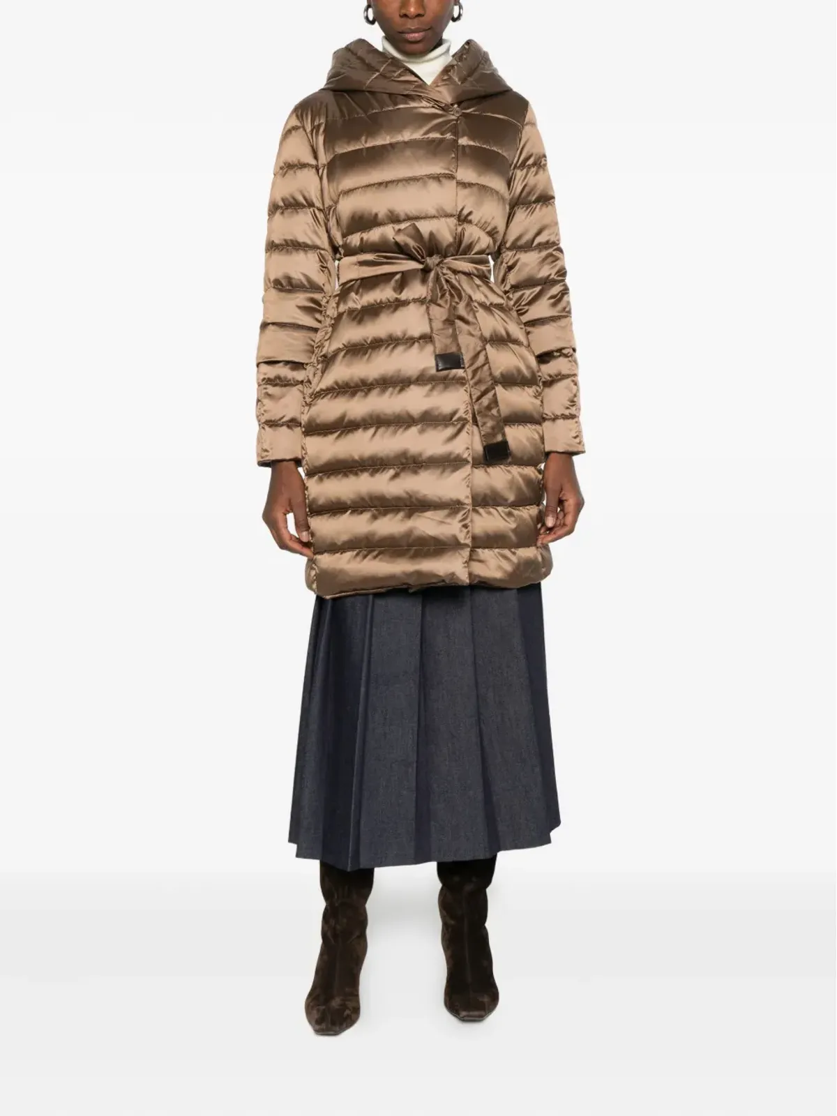 Max Mara ノーヴェフ フーデッドコート - 画像2