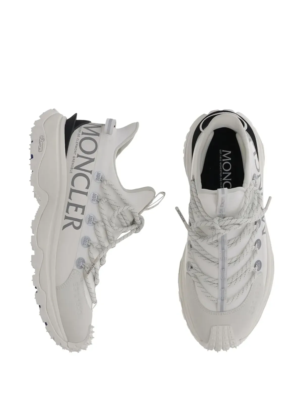 Moncler x Vibram Trailgrip Lite2 ロゴ入り ロー・トップスニーカー - 画像3