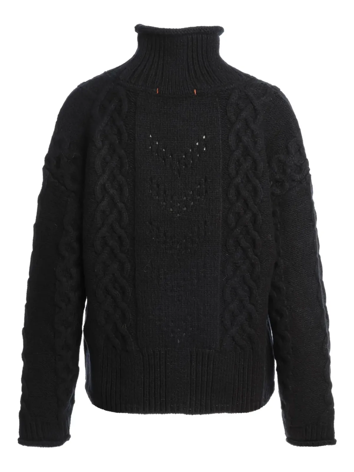 Parajumpers cable-knit turtleneck sweater - 画像2