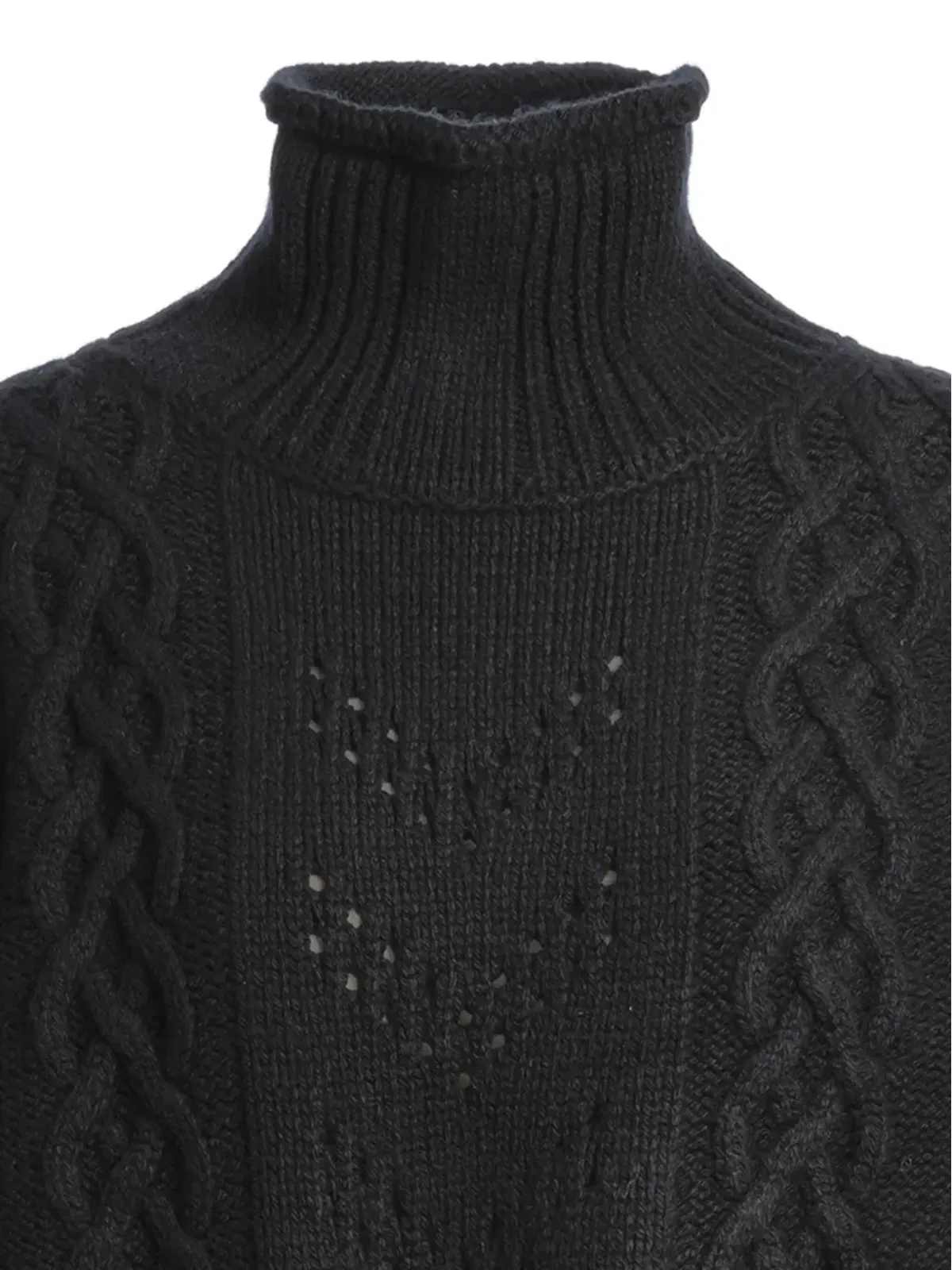 Parajumpers cable-knit turtleneck sweater - 画像3
