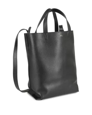A.P.C. マイコ レザートートバッグ - ブラック - サムネイル3