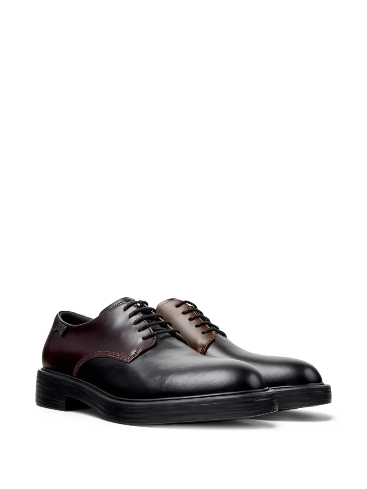 Camper Dean レザー ツートーン レースアップ シューズ - 画像2