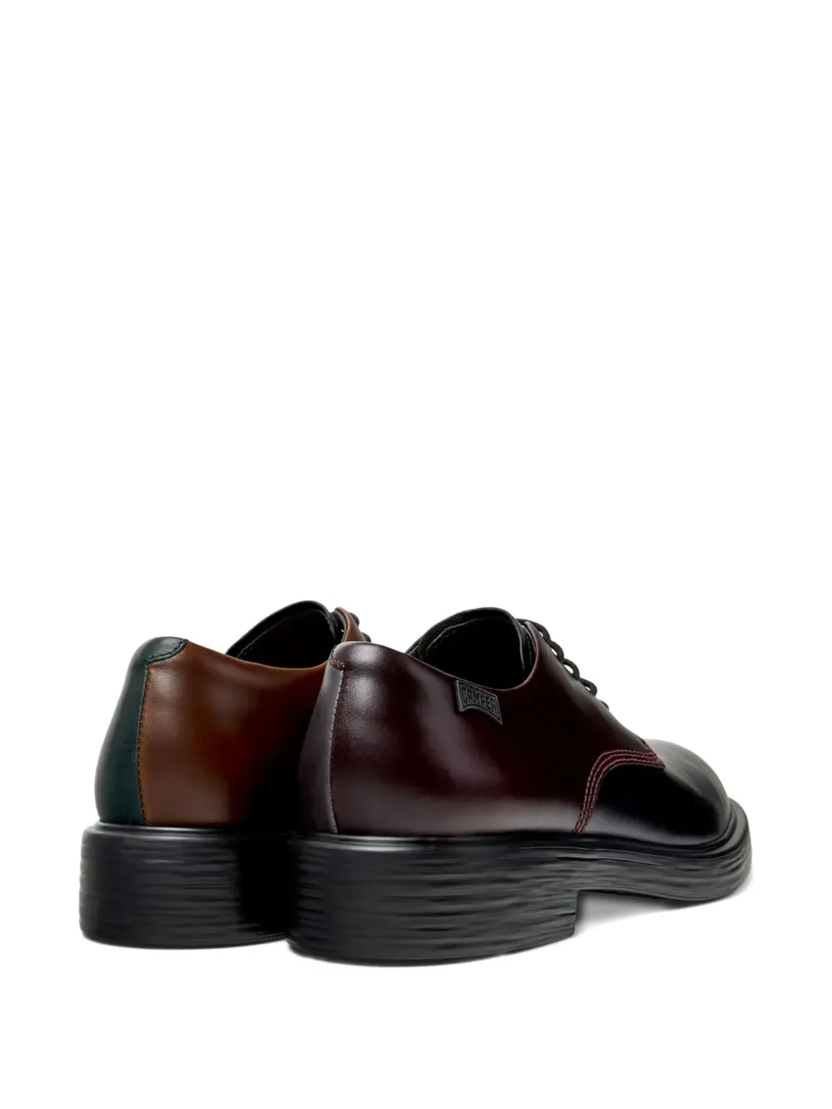 Camper Dean レザー ツートーン レースアップ シューズ - 画像3