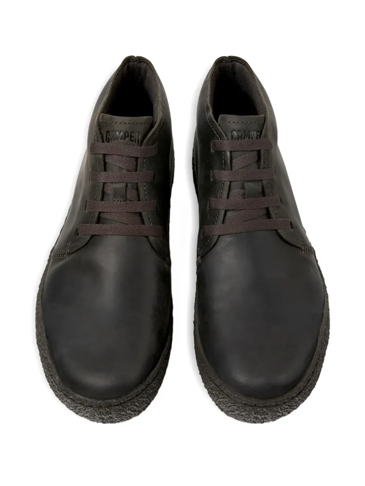 Camper Peu Terreno レースアップレザー デザートブーツ - 画像3