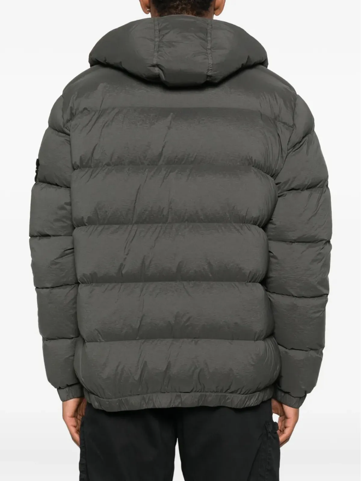 Stone Island シームレス・トンネルフード付きダウンジャケット - 画像4