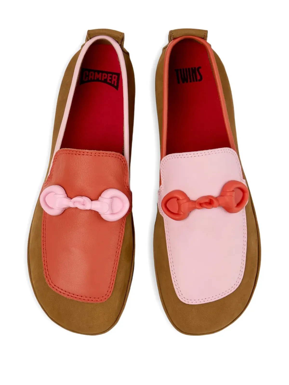 Camper Right Nina Twins バレエフラット - 画像4