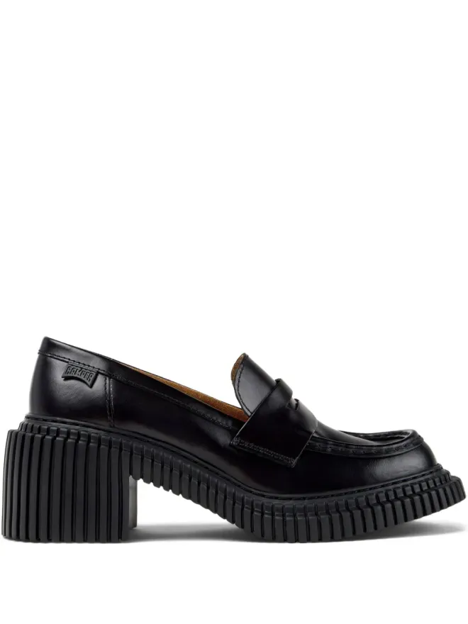 Camper Camper Pix London ペニーレザー ローファー（ブラック）の商品画像