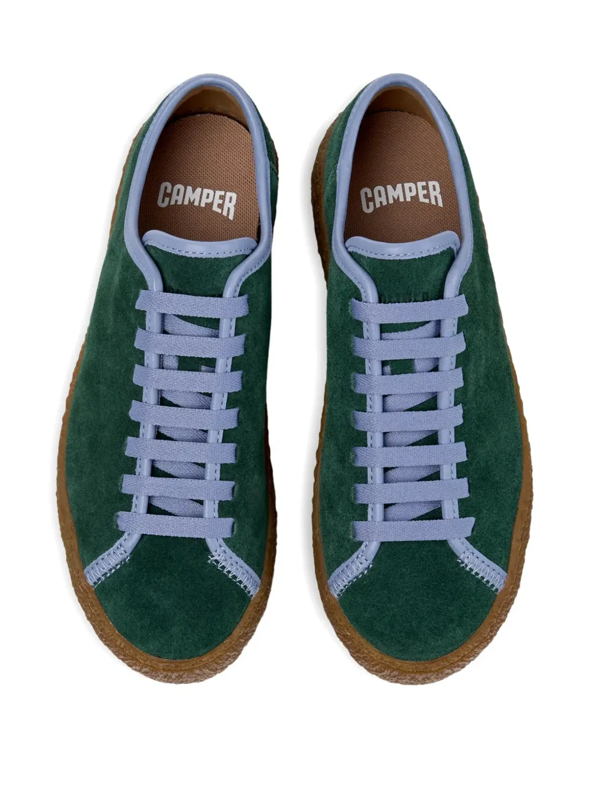 Camper Peu Terreno スエード レースアップスニーカー - 画像4