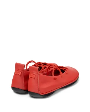 Camper Right Nina レザー バレエフラット - レッド - サムネイル3