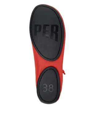 Camper Right Nina レザー バレエフラット - レッド - サムネイル4