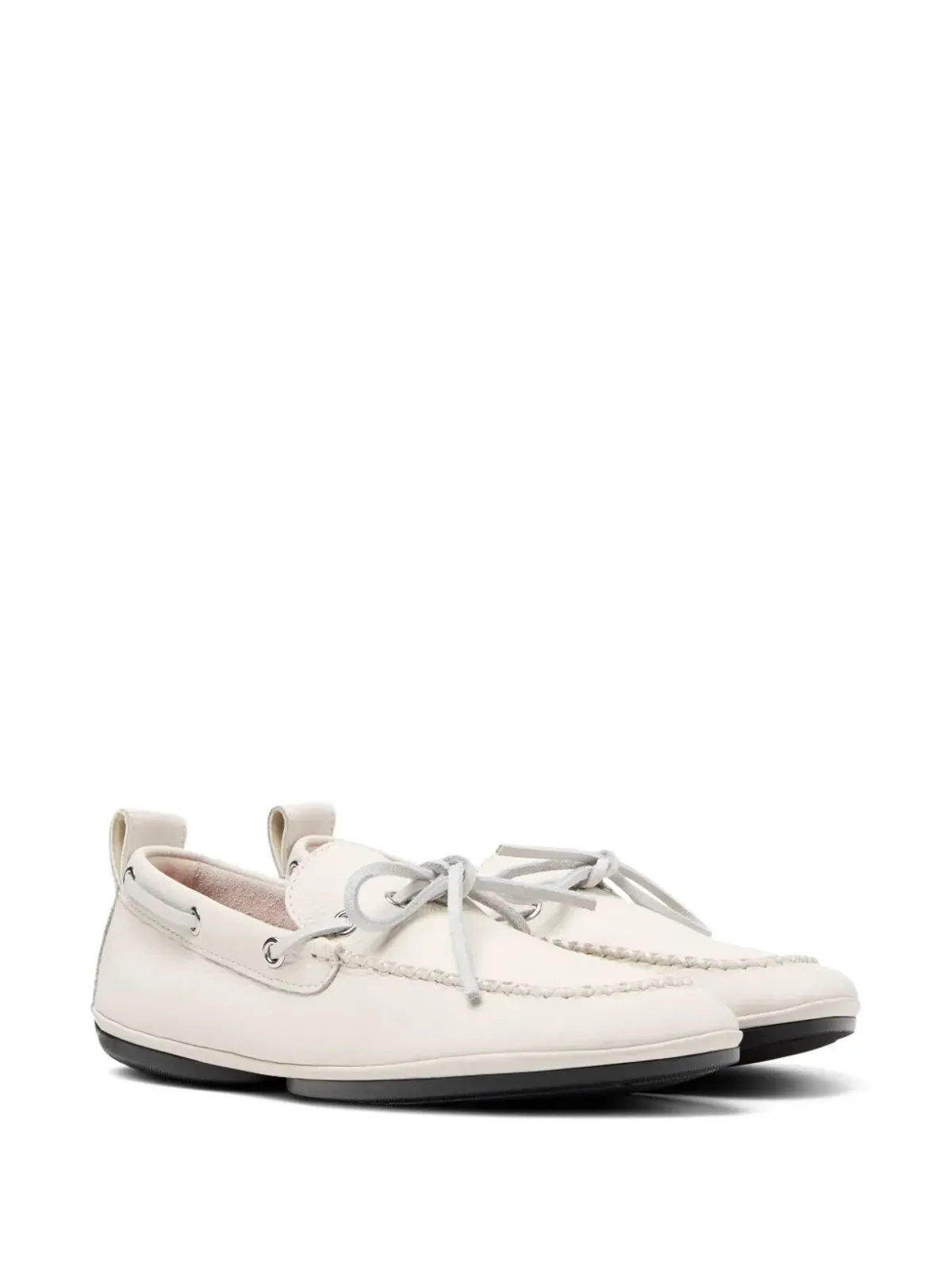 Camper Right Nina レザー レースアップ ローファー - 画像2