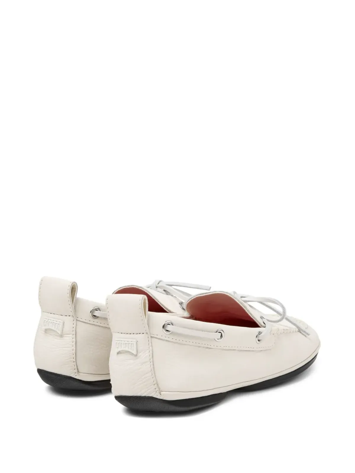 Camper Right Nina レザー レースアップ ローファー - 画像3