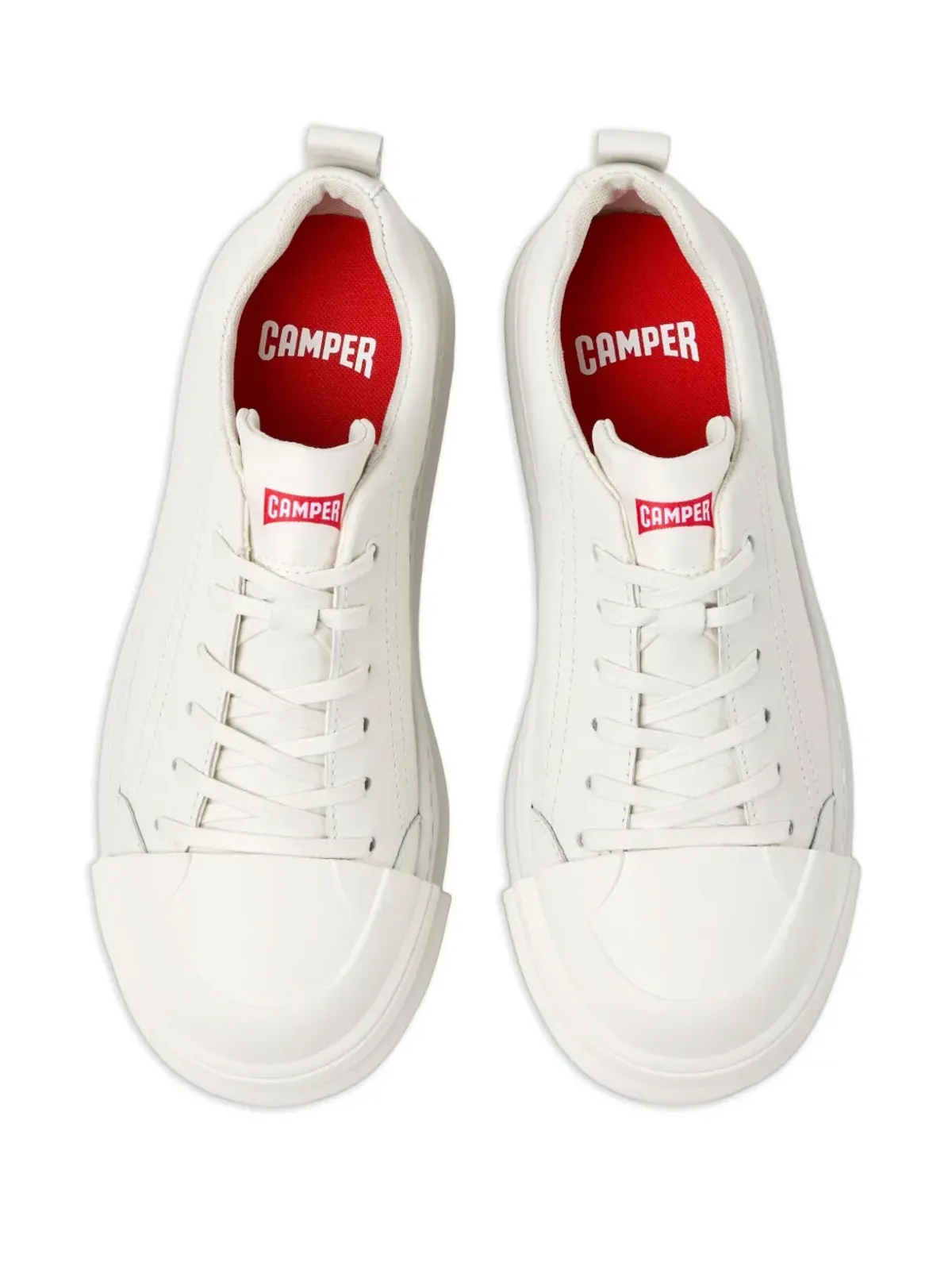 Camper Junction Runner レザー レースアップ スニーカー - 画像3