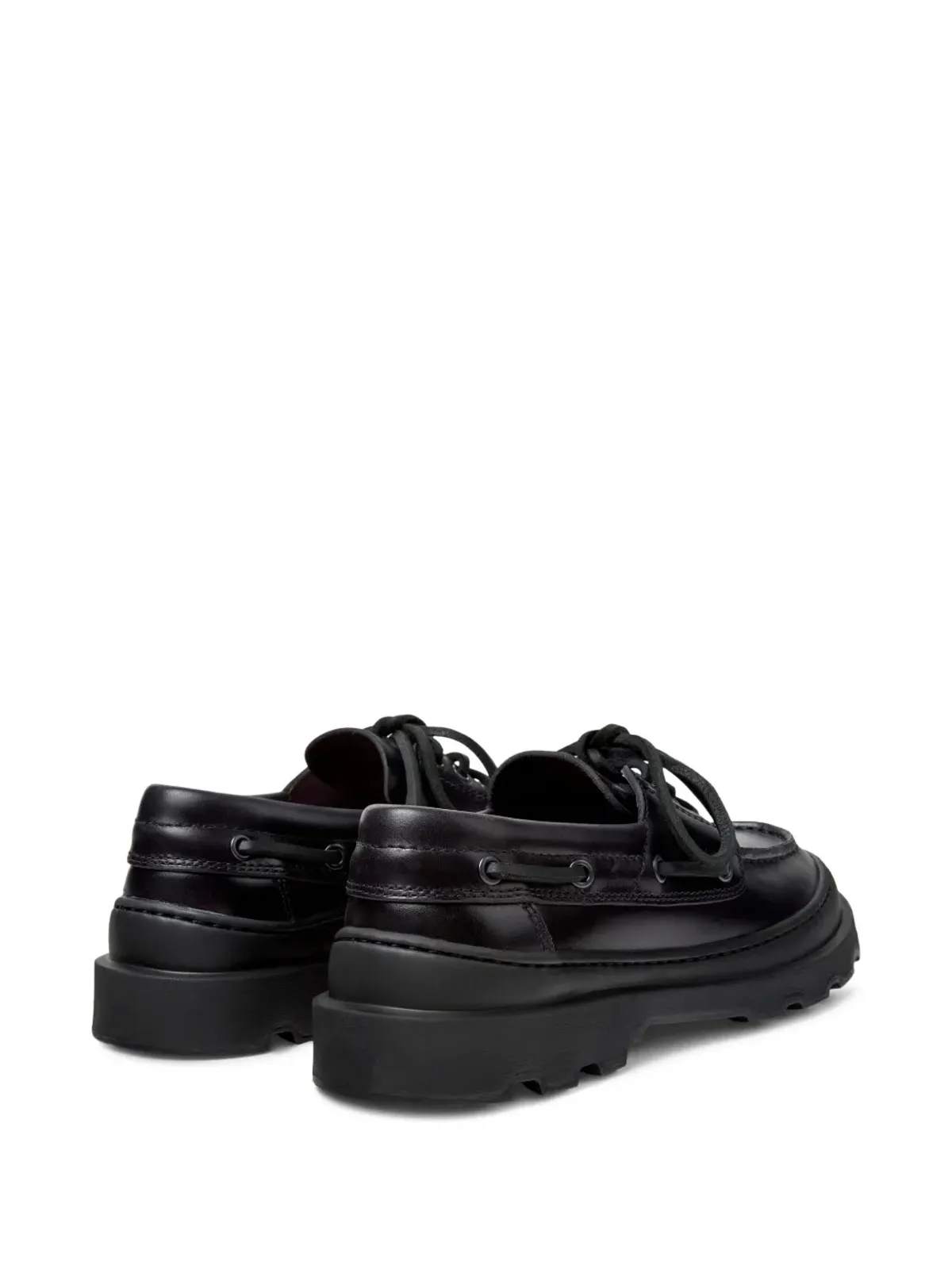 Camper レザー レースアップ ローファー - 画像4