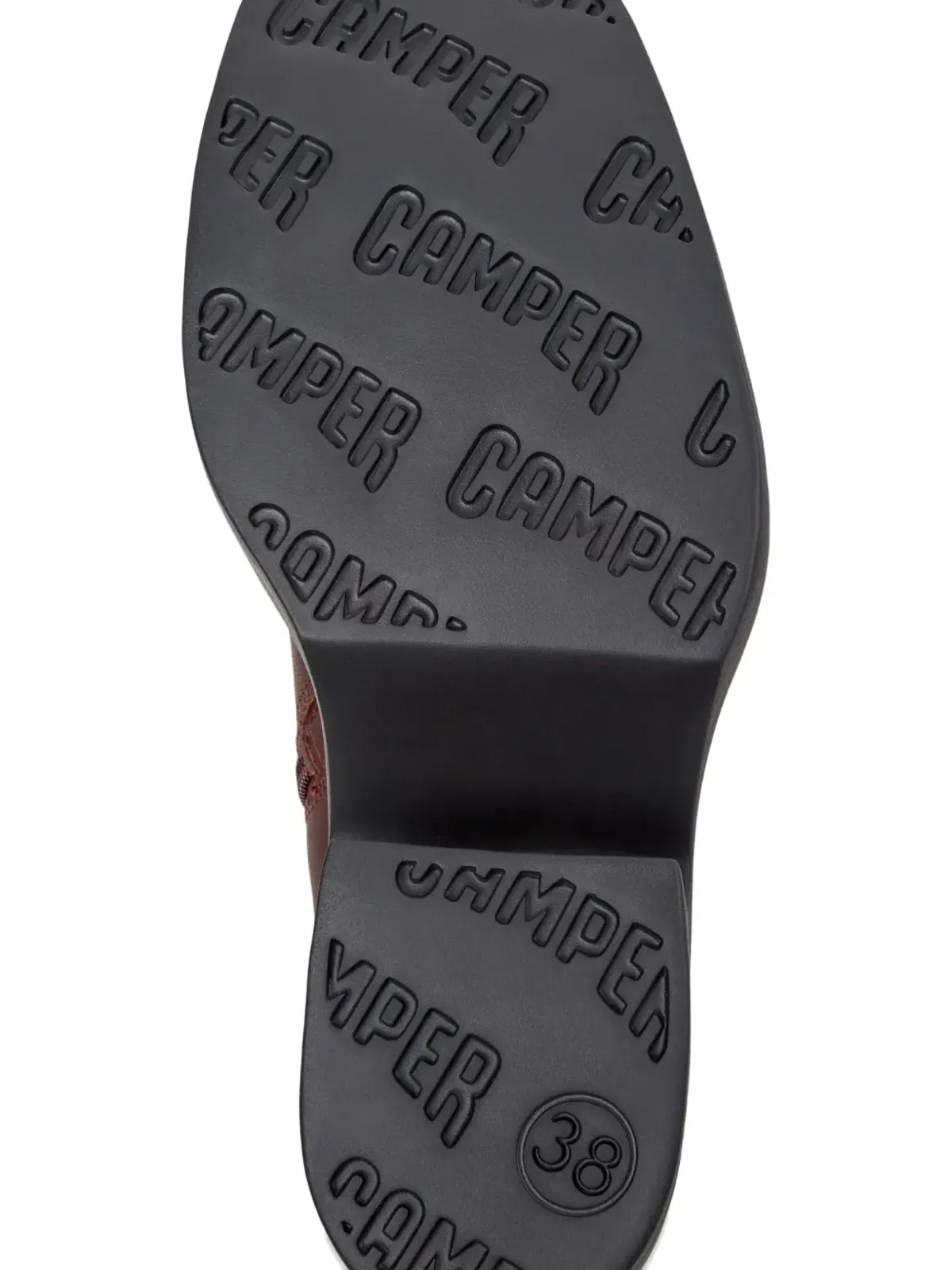 Camper Billie プラットフォームジップブーツ - レッド - 画像5