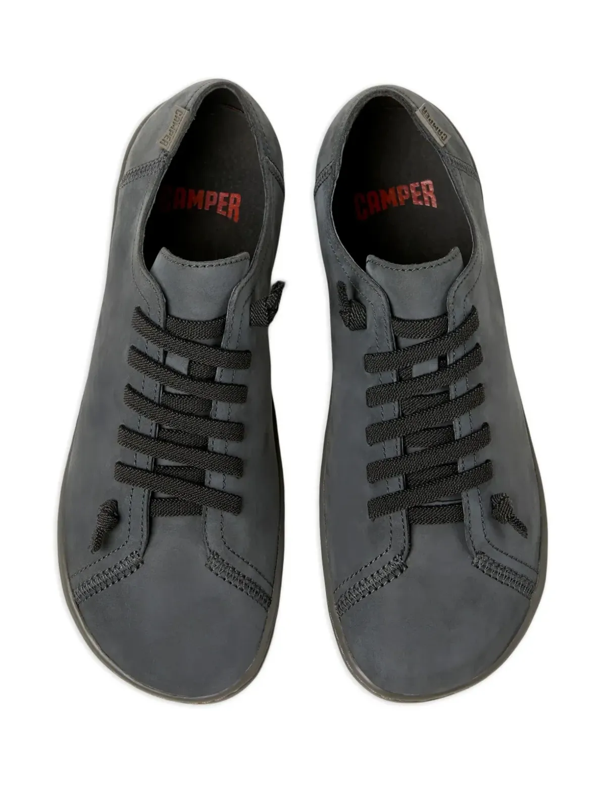 Camper Peu Cami レースアップ ヌバックレザー スニーカー - 画像4