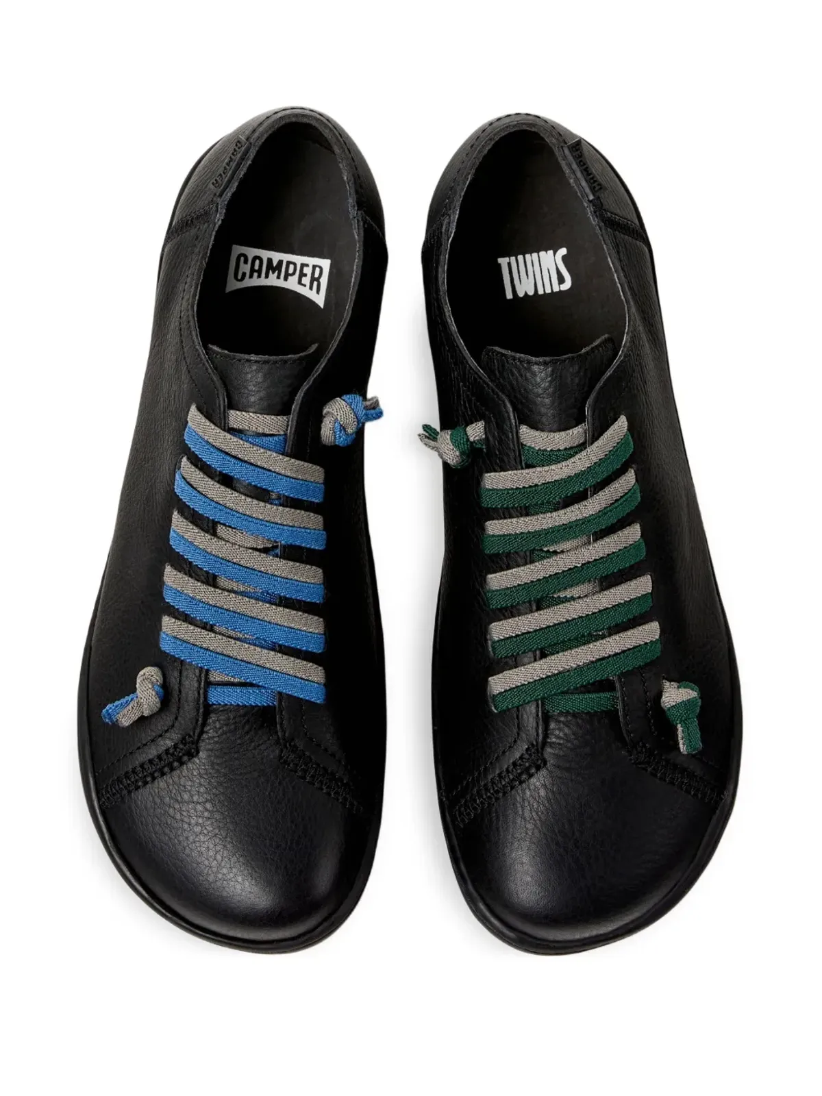 Camper Peu Twins レザー レースアップスニーカー - 画像4