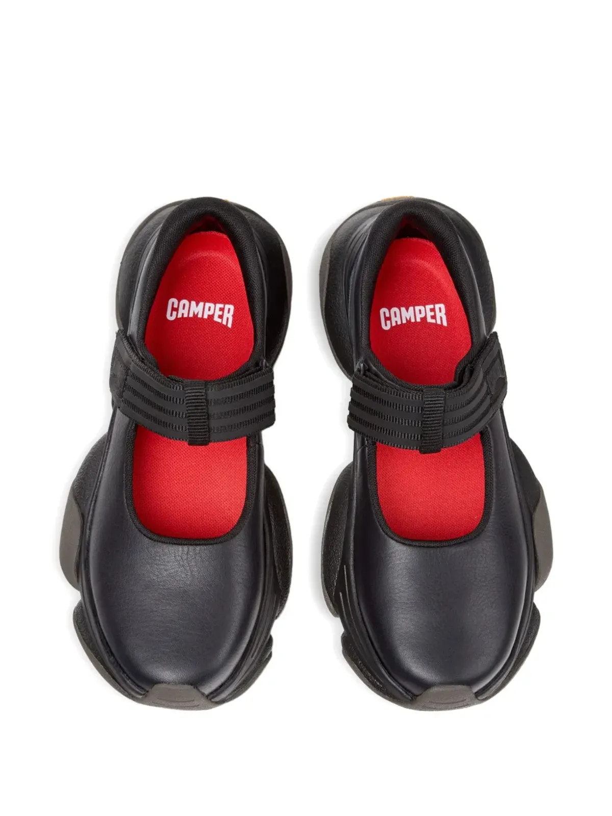 Camper Karst 2 レザー スリップオン スニーカー - ブラック - 画像3