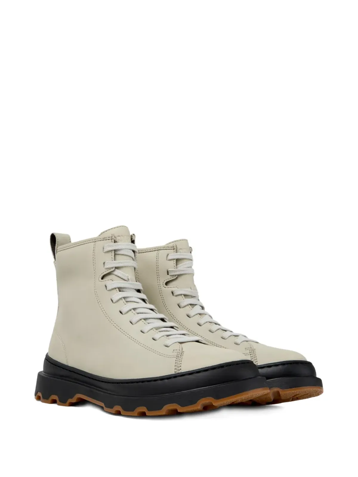 Camper Brutus+ レースアップ チャンキーソール アンクルブーツ - 画像2