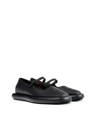 Camper Onda レザー バックル付きフラットパンプス - ブラック - サムネイル2