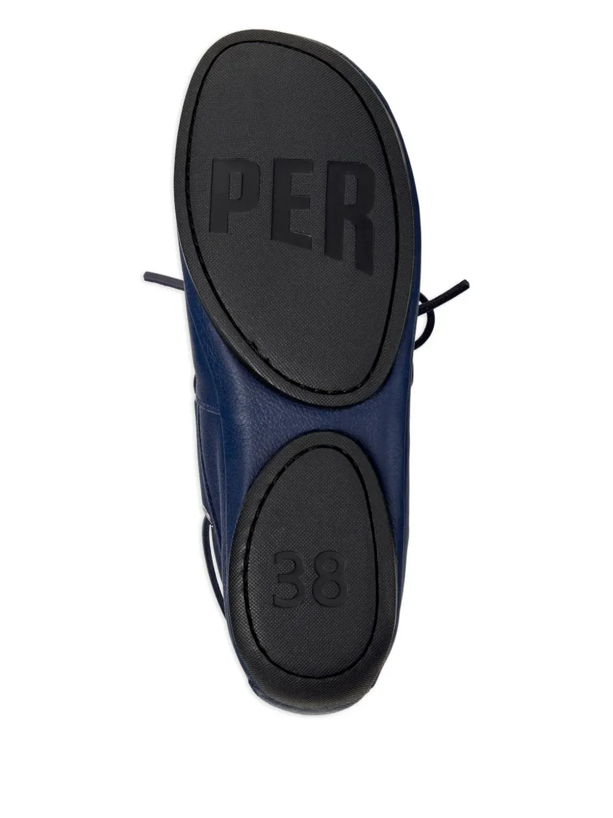 Camper Right Nina レザー タッセル ローファー - Blue - 画像4