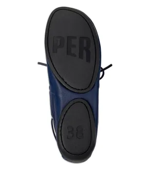 Camper Right Nina レザー タッセル ローファー - Blue - サムネイル4