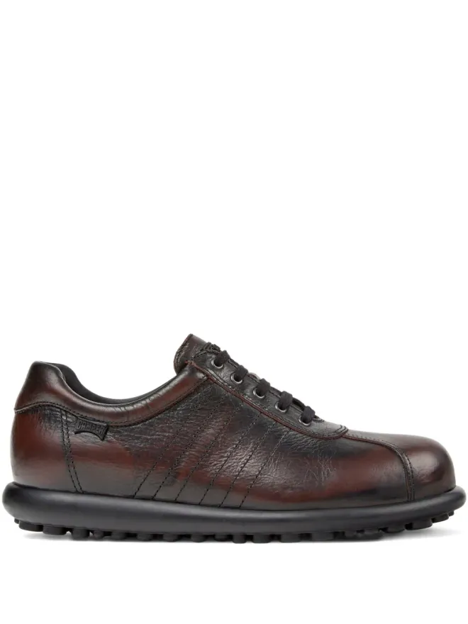 Camper Camper Pelotas レザー レースアップスニーカー - レッドの商品画像