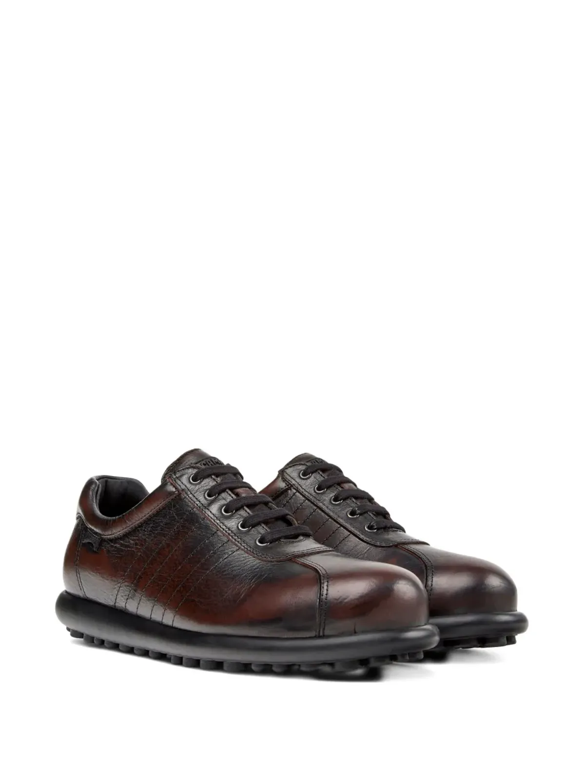 Camper Pelotas レザー レースアップスニーカー - レッド - 画像2