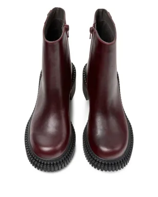 Camper 70mm Pix London レザー ジップファスナー ブロックヒール ブーツ - サムネイル4