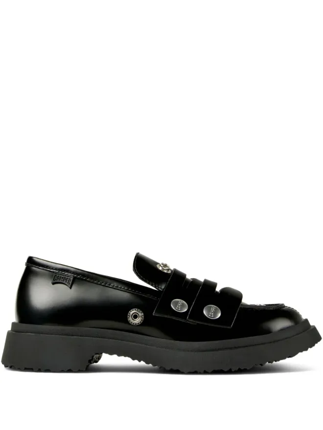 Camper Camper レザー プラットフォーム ローファー - ブラックの商品画像