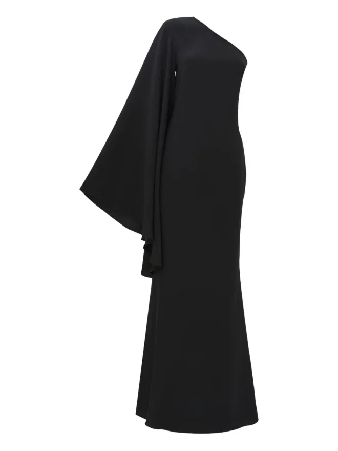 Taller Marmo Taller Marmo サフノス ワンショルダー フレア袖 マキシドレスの商品画像