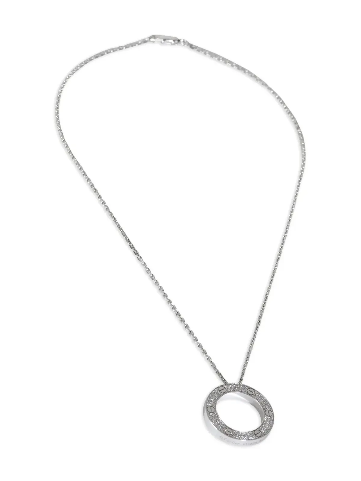 Cartier 円形ネックレス - 画像2