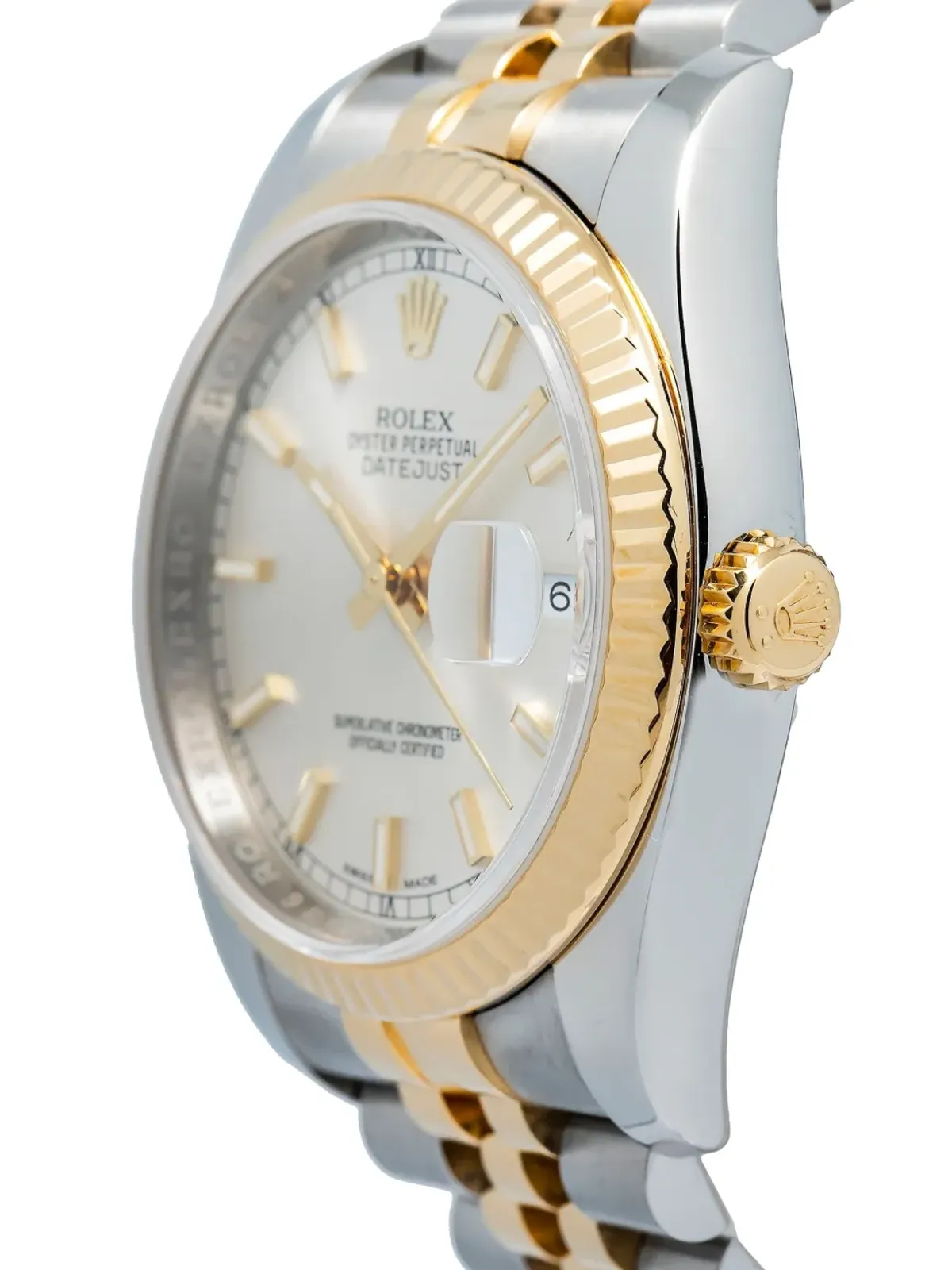 Rolex フルーテッド ドレスウォッチ - 画像3