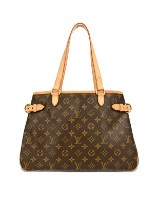 Louis Vuitton Pre-Owned モノグラム・バティニョール・ホリゾンタルトートバッグ ブラウン - サムネイル1