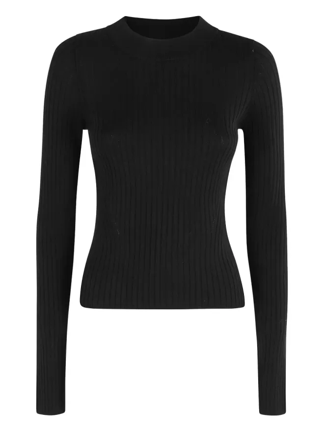 HERSKIND HERSKIND リブ編み長袖トップスの商品画像
