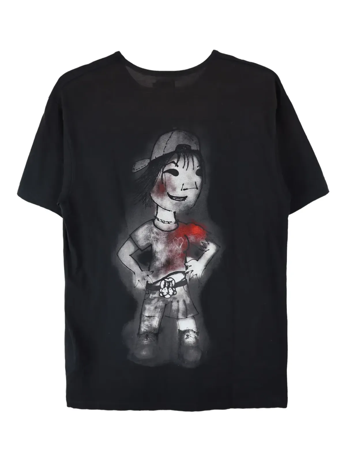 CHITO Punkii グラフィックプリント コットン Tシャツ - 画像2