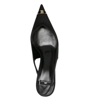 Elisabetta Franchi スリングバックポインドトゥパンプス - サムネイル4
