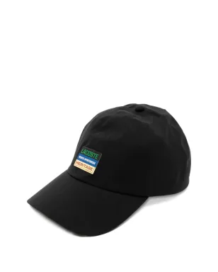 Lacoste バッジ付き撥水キャップ - サムネイル1